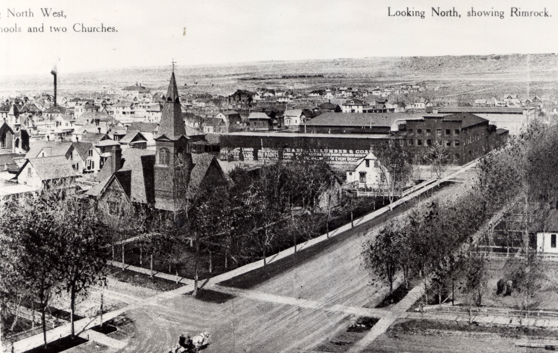 North 27th Street looking northwest, 1900s